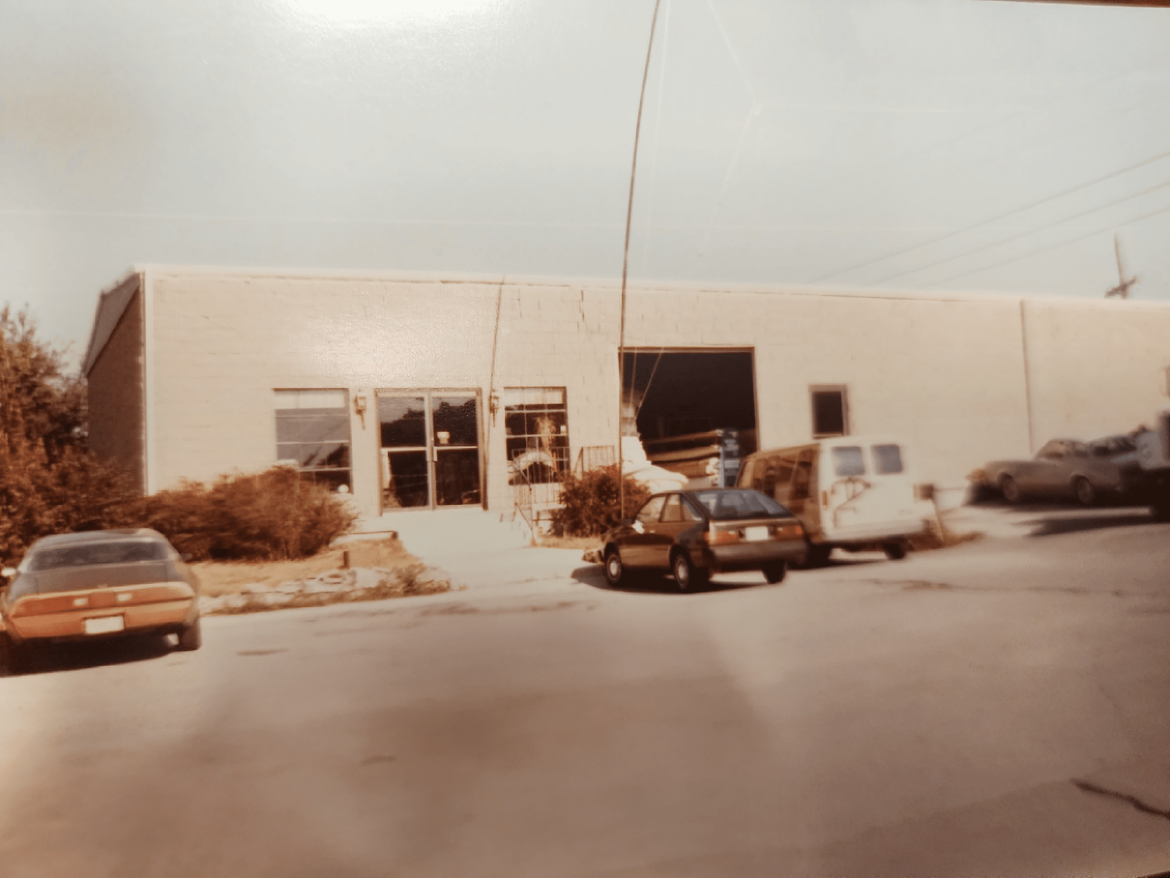 Weber Carpet's first storefront